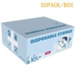 50 Pack 3ml/cc Plastic Syringe with 23Ga, Lab Sample Injection Syringes - Image 3