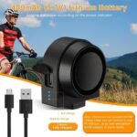 Himiway Bike Alarm with Wireless Remote IPX5 Waterproof - Image 3