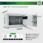 ISLANDSAFE Digital Small Safe Box Electronic Lock - Image 3