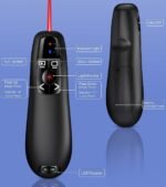AXYBCOOL Wireless Presenter Remote Presentation Clicker - Image 2