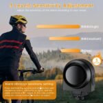 Himiway Bike Alarm with Wireless Remote IPX5 Waterproof - Image 2