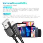 [Apple MFi Certified] iPhone Charger 3Pack 10FT Nylon Braided - Image 6