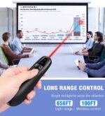 AXYBCOOL Wireless Presenter Remote Presentation Clicker - Image 6