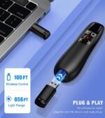 AXYBCOOL Wireless Presenter Remote Presentation Clicker - Image 7