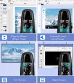 AXYBCOOL Wireless Presenter Remote Presentation Clicker - Image 5