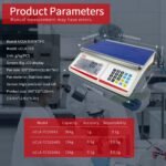 UCLA SCIENTIFIC Big LCD lb oz kg Unit Weight Gram Scales - Image 3