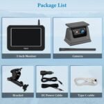 Haokeo Wireless WiFi Magnetic Hitch Backup Camera - Image 3