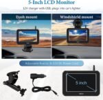 Haokeo Wireless WiFi Magnetic Hitch Backup Camera - Image 5