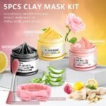 5 Pcs Face Mask Skin Care Set for Deep Pore Cleansing - Image 3