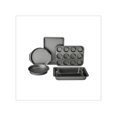 xr:d:DAFk_mMlyvM:50,j:4841762513933968860,t:23060918 Amazon Basics 6-Piece Nonstick, Carbon Steel Oven Bakeware Baking Set - Image 1