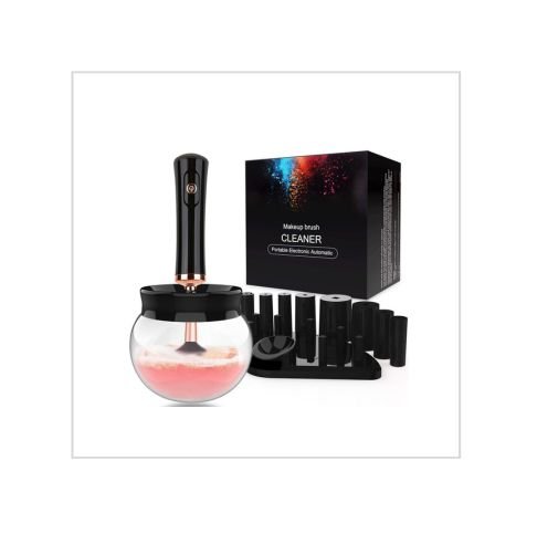 xr:d:DAFk_mMlyvM:86,j:6917921959810333417,t:23060922 Premium Makeup Brush Cleaner Dryer Super-Fast Electric Brush - Image 1