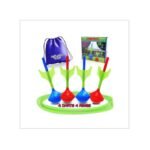 NOMNOM TOYS, Glow in The Dark Lawn Darts Game