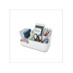 LETURE Desktop Storage Organizer, Pen Pencil Card Holder Box