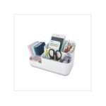 LETURE Desktop Storage Organizer, Pen Pencil Card Holder Box