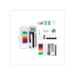 123 Pcs Office Supplies Kit with Desk Organizers