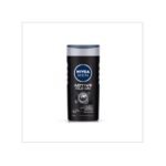 NIVEA MEN Hair, Face & Body Wash, Active Clean Shower Gel, 250ml