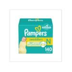 Pampers Swaddlers Newborn Diaper Size 0 140 Count