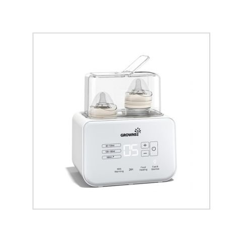 Baby Bottle Warmer, Grownsy 8-in-1 Fast Milk Warmer with Baby Bottle Warmer, Grownsy 8-in-1 Fast Milk Warmer with