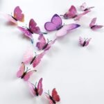 36pcs 3D Colorful Butterfly Wall Stickers DIY Art Decor Crafts for Party - Image 2