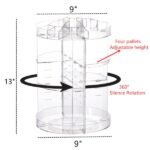 Makeup Organizer, 360 Degree Rotating - Image 2
