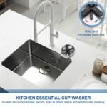 ZUOBOLA Kitchen Sink Glass Rinser – Adjustable Water Temperature 360° - Image 2