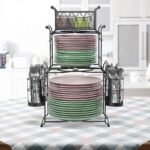 3-Tier Detachable Tabletop Organizer — Ideal for Kitchen, Dining - Image 2