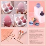 Miss Puff Makeup Organizer with LED Mirror and Fan - Image 3