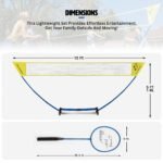 Swing Sports Portable Outdoor Badminton Set - Image 3