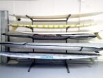 Steves Rack Shack 4 Space Horizontal Surfboard Freestanding - Image 3