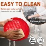 Silicone Air Fryer Liners Reusable Airfryer Liners 2 Pack 3-5 QT Silicone Pot 7.7 Inch - Image 4