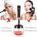 Premium Makeup Brush Cleaner Dryer Super-Fast Electric Brush - Image 4