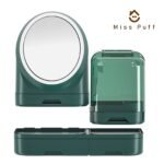 Miss Puff Makeup Organizer with LED Mirror and Fan - Image 4