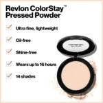 Face Powder by Revlon, ColorStay 16 Hour Face Makeup - Image 4