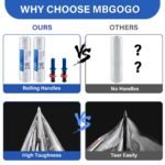 4 Pcs Pet Blanket Dog Puppy Paw Print Fleece - Image 4