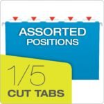 Pendaflex Hanging File Folders, Letter Size, Assorted Colors - Image 4