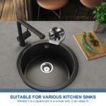 ZUOBOLA Kitchen Sink Glass Rinser – Adjustable Water Temperature 360° - Image 4