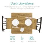 est Choice Products 3-Piece Dining Set Modern Dining Table Set - Image 4