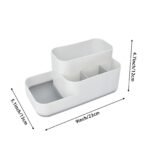 LETURE Desktop Storage Organizer, Pen Pencil Card Holder Box - Image 5