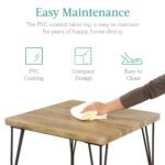 est Choice Products 3-Piece Dining Set Modern Dining Table Set - Image 5