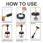 Premium Makeup Brush Cleaner Dryer Super-Fast Electric Brush - Image 6