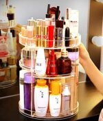 Makeup Organizer, 360 Degree Rotating - Image 6