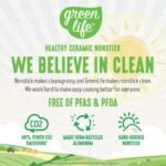 GreenLife Soft Grip Healthy Ceramic Nonstick 16 Piece Kitchen Cookware - Image 6