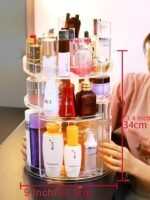 Makeup Organizer, 360 Degree Rotating - Image 7