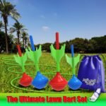 NOMNOM TOYS, Glow in The Dark Lawn Darts Game - Image 8