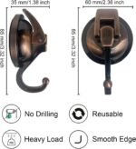 YSSILADI Suction Cup Hooks Heavy Duty Vacuum Suction - Image 5