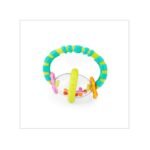 Bright Starts Grab and Spin Baby Rattle and BPA-free Teether Toy
