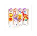 YUNLOVXEE Baby Toys, Cartoon Animal Hanging Rattle Toy