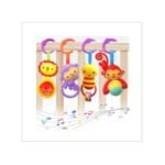 YUNLOVXEE Baby Toys, Cartoon Animal Hanging Rattle Toy
