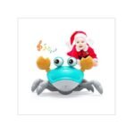 Sakiyrmai Baby Toys Gifts Crawling Crab Infant Toys