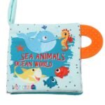 Baby Toys 0-6 Months Soft Cloth Crinkle Books - Image 2